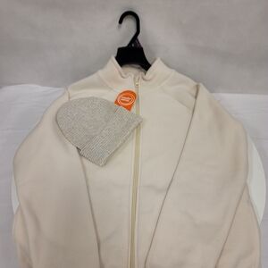 Wonder Nation Cream Puffer Jacket for Kids